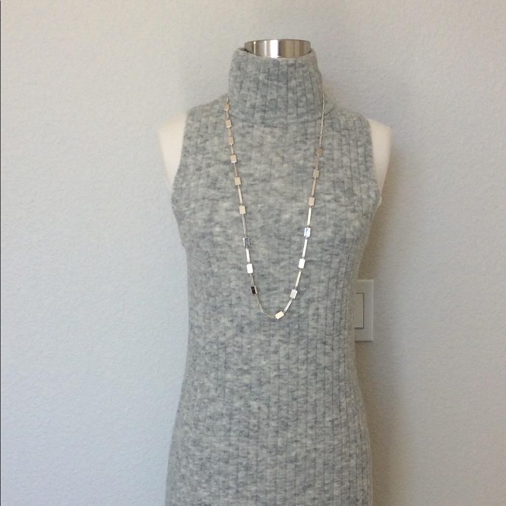 Club Monaco Heather Grey Wool Dress